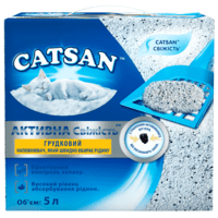Наполнитель для кошачьего туалета Catsan Active Fresh комкующийся 4.4 кг (5 л)