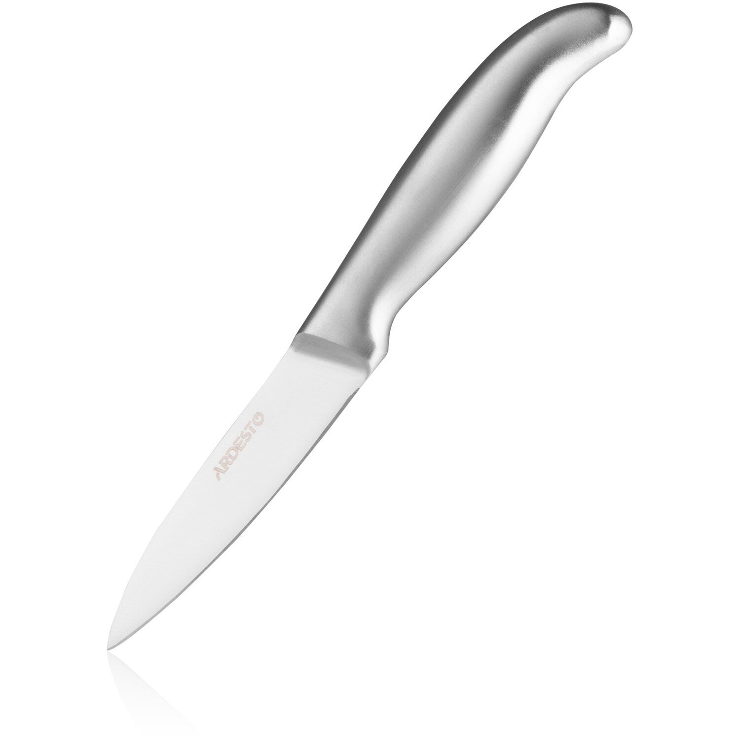 Кухонний ніж для овочів Ardesto Gemini, 21 см, довжина леза 8,9 см, нерж.сталь (AR2139SS)фото