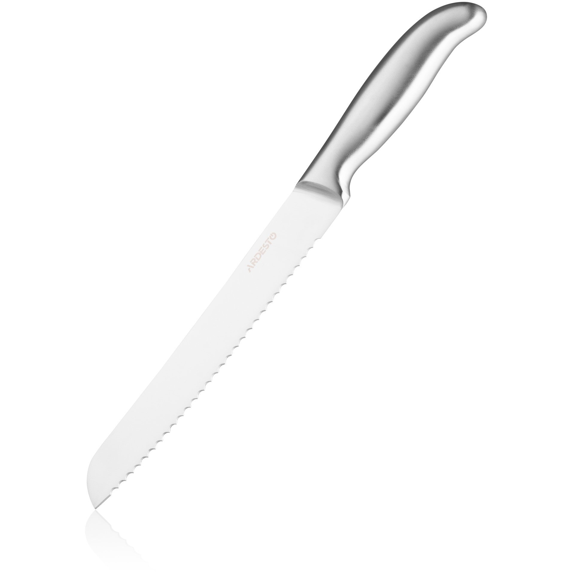 Кухонний ніж для хліба Ardesto Gemini, 34 см, довжина леза 20,3 см, нерж.сталь (AR2137SS)фото1