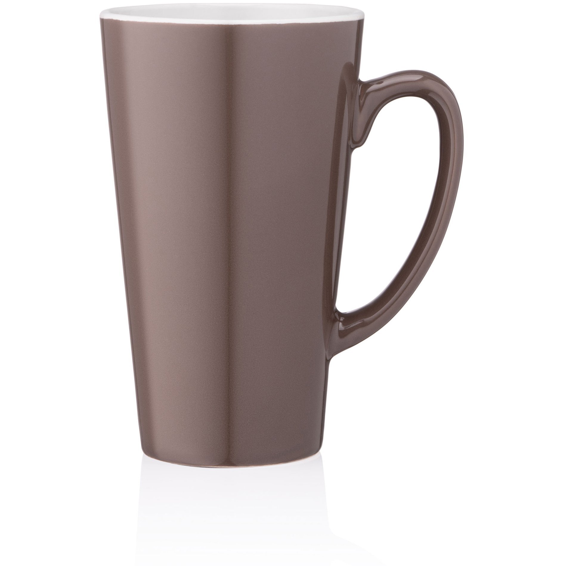 Чашка Ardesto Marco, 480 мл, коричнева, кераміка (AR3483BR)фото1