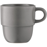 Чашка Ardesto Trento, 390 мл, сіра, кераміка (AR2939TG)