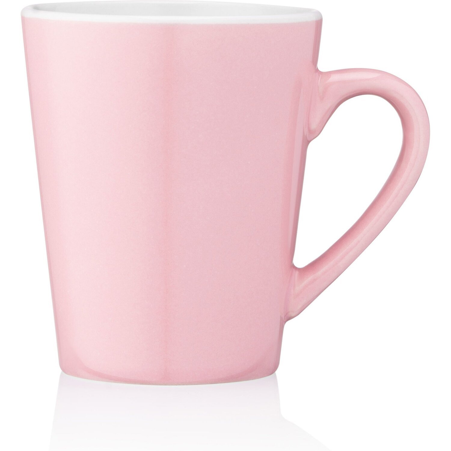Чашка Ardesto Mario, 240 мл, розовая, керамика (AR3480P) фото 