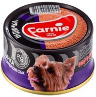 Паштет м'ясний для собак Carnie Dog з індичкою 90 г