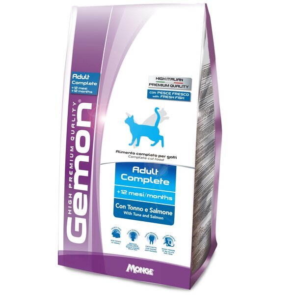 

Сухой корм для кошек Gemon Cat Adult complete тунец с лососем 5 кг