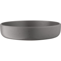Тарілка супова Ardesto Trento, 21,5 см, сіра, кераміка (AR2921TG)