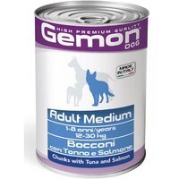 Влажный корм для собак Gemon Dog medium adult с тунцом и лососем 0,415 кг