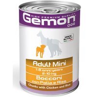 Влажный корм для собак Gemon Dog Mini adult с курицей и рисом 0,415 кг