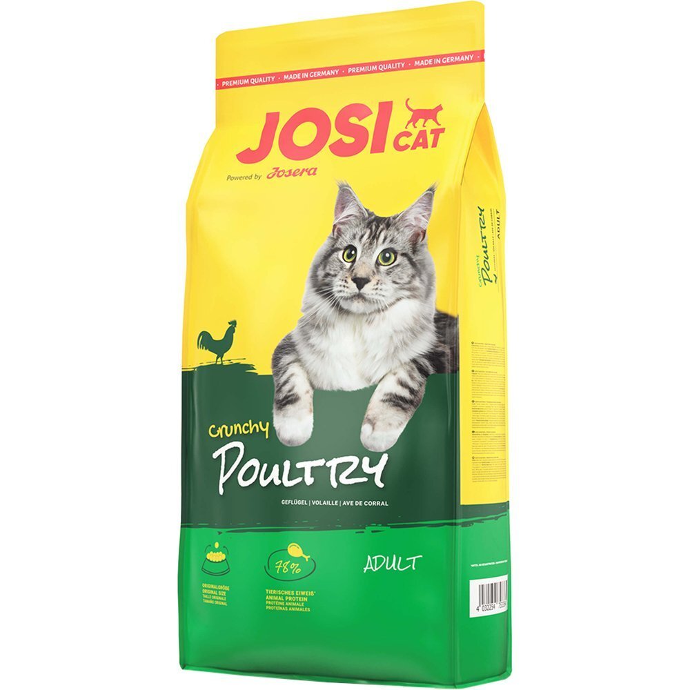 Сухой корм для взрослых кошек Josera JosiCat Crunchy Poultry 10 кг фото 