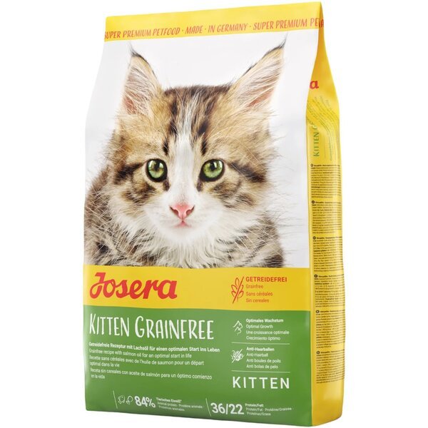 

Сухой корм для котят Josera Kitten Grainfree с курицей, 0,4 кг
