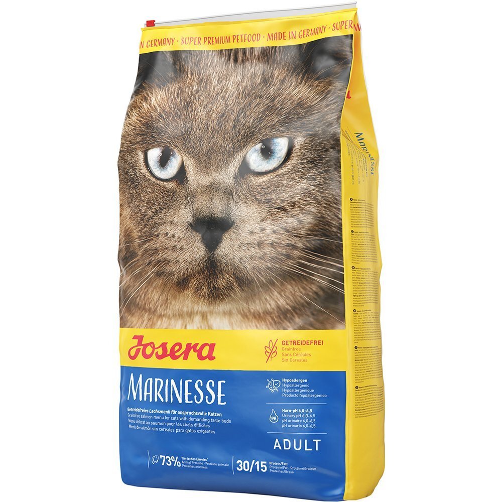 Сухой корм для кошек Josera Adult Marinesse гипоаллергенный, с лососем, рисом и картофелем, 4,25 кг фото 1