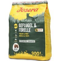 Сухой корм для взрослых и активных собак Josera Adult Geflugel & Forelle с мясом птицы и форели, 900 г