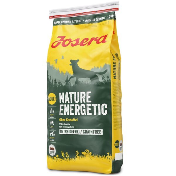 

Сухой корм для активных собак Josera Adult Nature Energetic Grainfree беззерновой, с бататом, 15 кг