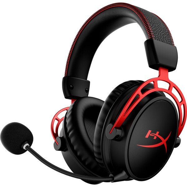 Акція на Игровая гарнитура HyperX Cloud Alpha WL, Black/Red (4P5D4AA) від MOYO