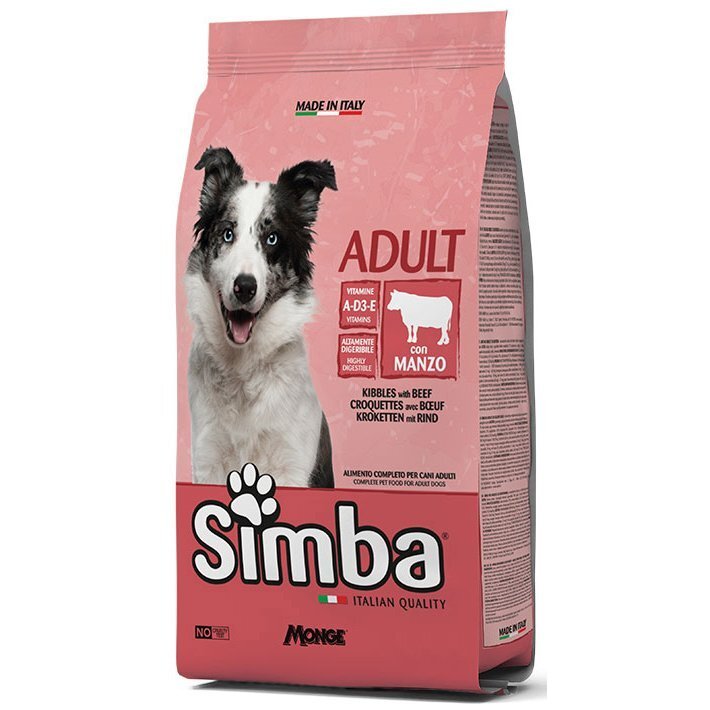 Сухой корм для собак Simba Dog с говядиной 10 кг фото 