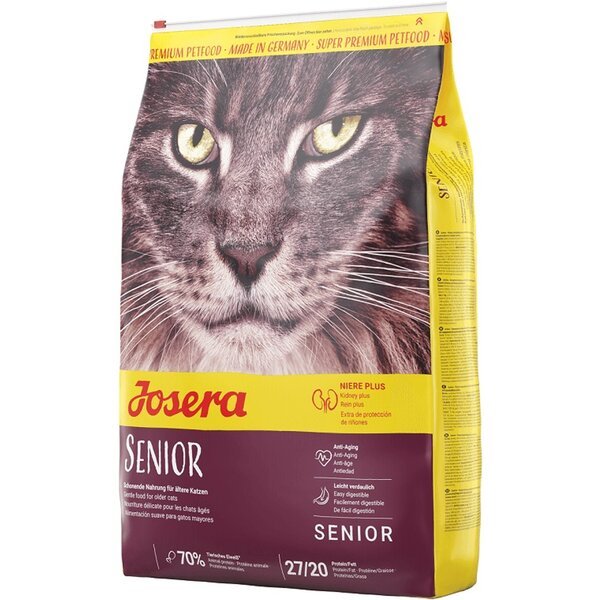 

Сухой корм для пожилых кошек Josera Senior с печенью и рисом 400 г