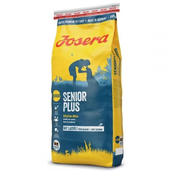 

Сухой корм для пожилых собак Josera Senior Plus с лососем, 15 кг