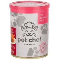 Паштет для кошек Pet Chef с говядиной 360 г