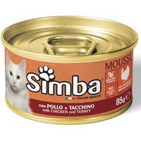 Консервы для кошек Simba Cat Wet курица и индейка 85 г