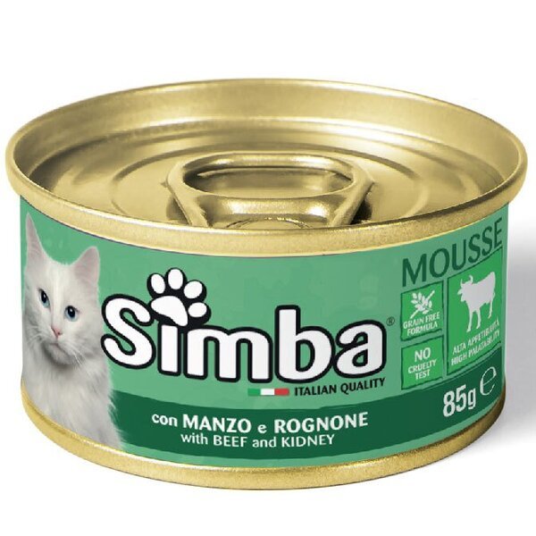 

Консервы для кошек Simba Cat Wet телятина 85 г