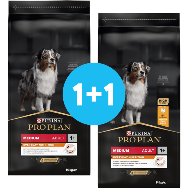 

Сухой корм для собак средних пород Purina Pro Plan Dog Medium Adult с курицей 14 кг