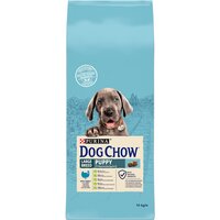 Сухий корм для цуценят великих порід Dog Chow Puppy Large Breed з індичкою, 14 кг