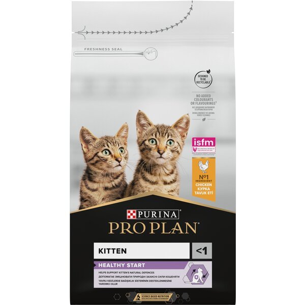 

Сухой корм для котят Purina Pro Plan Original Kitten с курицей 1.5 кг