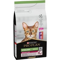 Сухой корм для стерилизованных кошек Purina Pro Plan Sterilised Adult с уткой и печенью, 1.5 кг