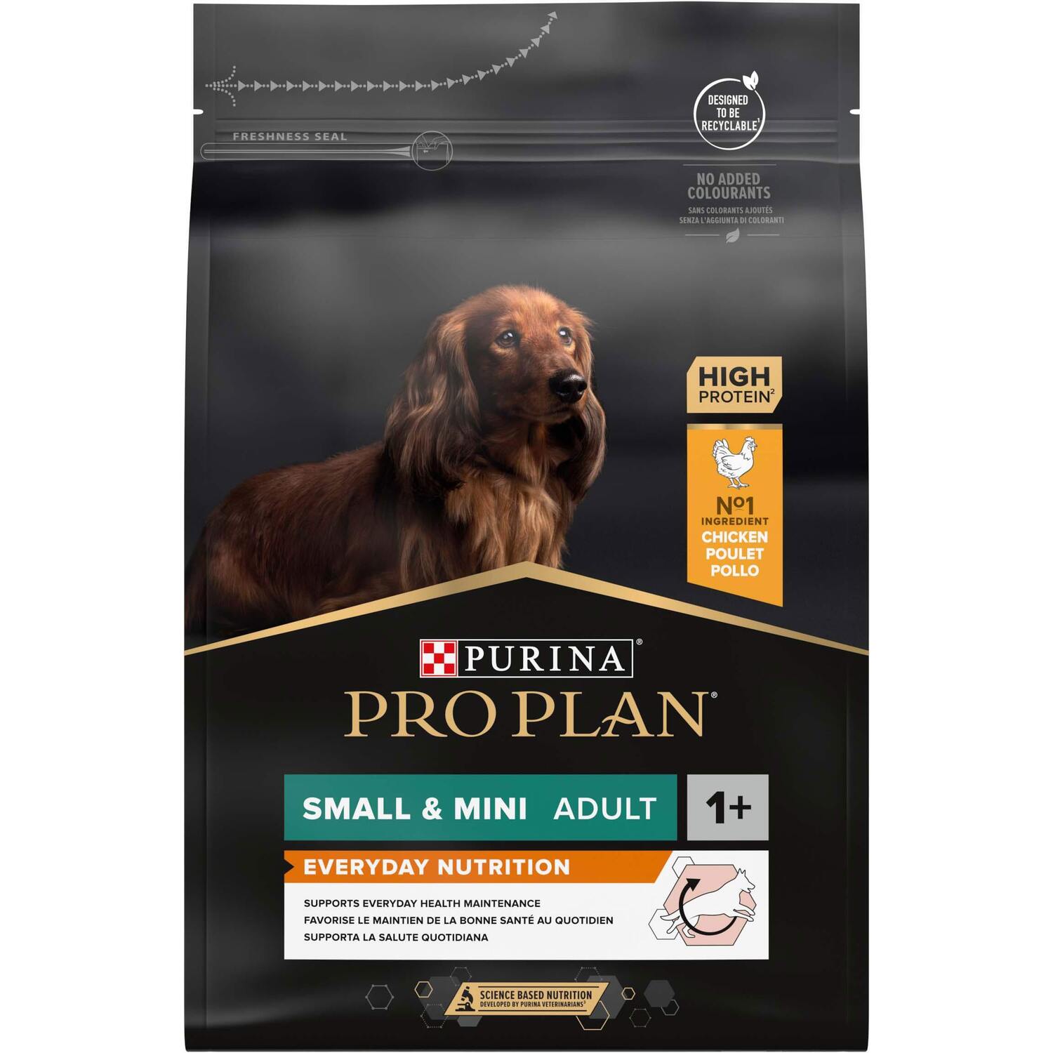 Сухий корм дорослих собак дрібних порід Purina Pro Plan Small&amp;Mini Adult з куркою, 3 кгфото