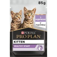 Влажный корм для котят Purina Pro Plan Cat Nutrisavour Kitten с индейкой, 85 г