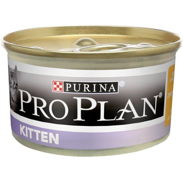 

Влажный корм для котят Purina Pro Plan Kitten с курицей 85 г