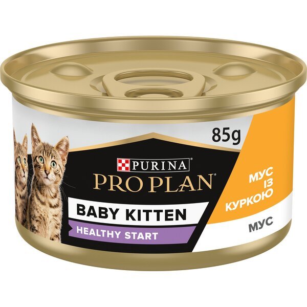 

Влажный корм для котят Purina Pro Plan Baby Kitten с курицей 85 г