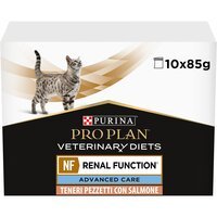 Влажный корм для кошек с болезнями почек Purina Pro Plan Veterinary Diets NF Renal Function с лососем 10x85 г