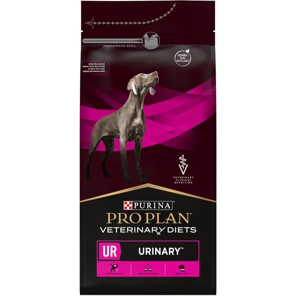 Сухой корм для собак с мочекаменной болезнью Purina Pro Plan Veterinary Diets UR Urinary 1.5 кг