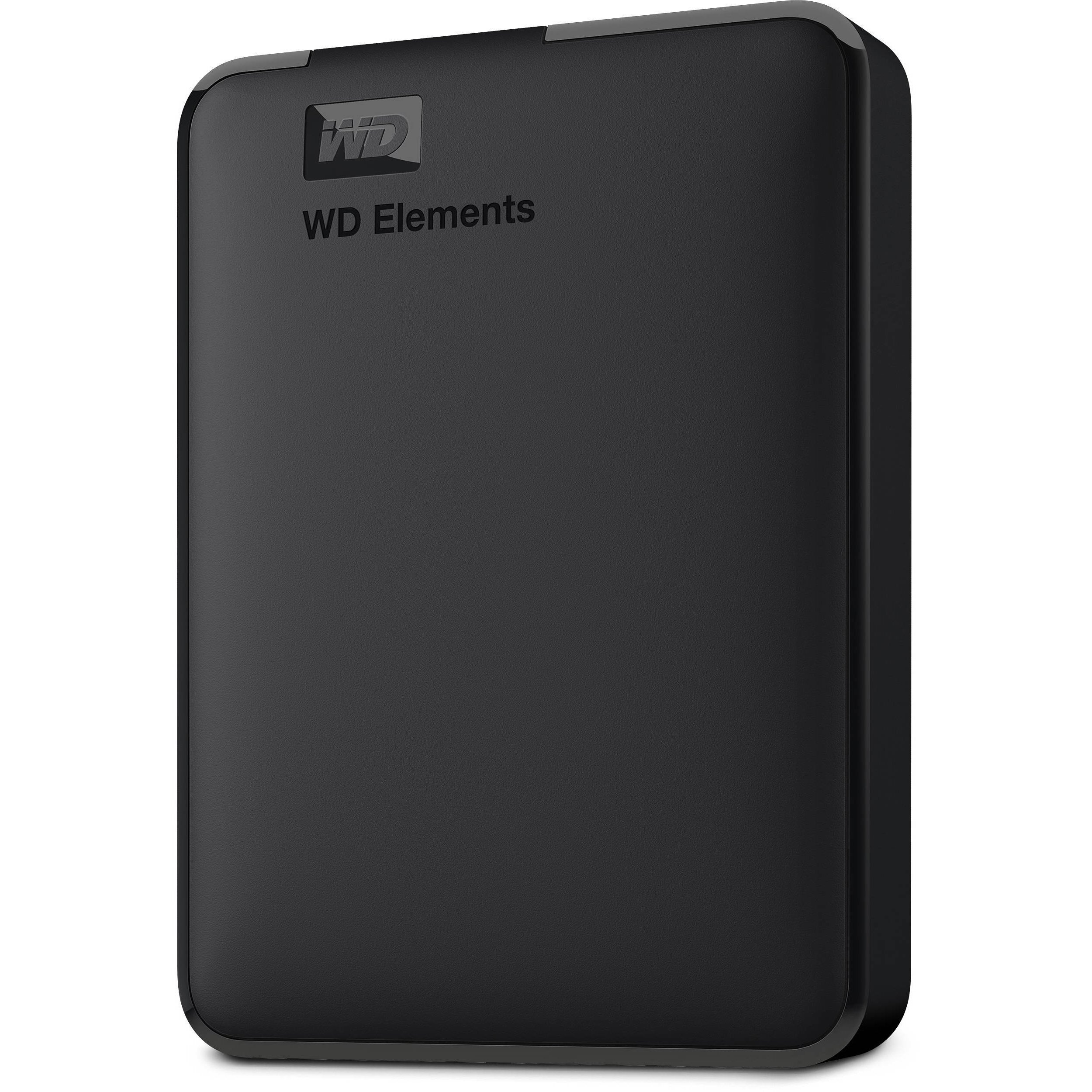 Жесткий диск WD 2.5" USB 3.0 5TB Elements Portable Black (WDBU6Y0050BBK-WESN) фото 1