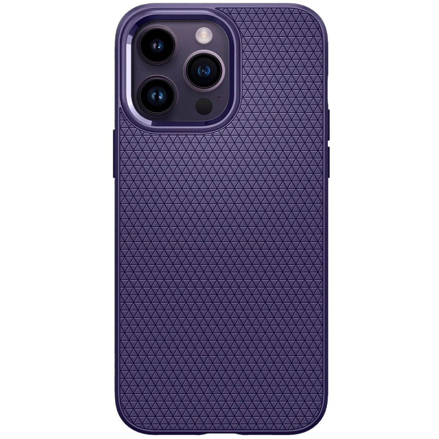 Чохол Spigen для Apple iPhone 14 Pro Liquid Air, Deep Purple (ACS05578)фото1
