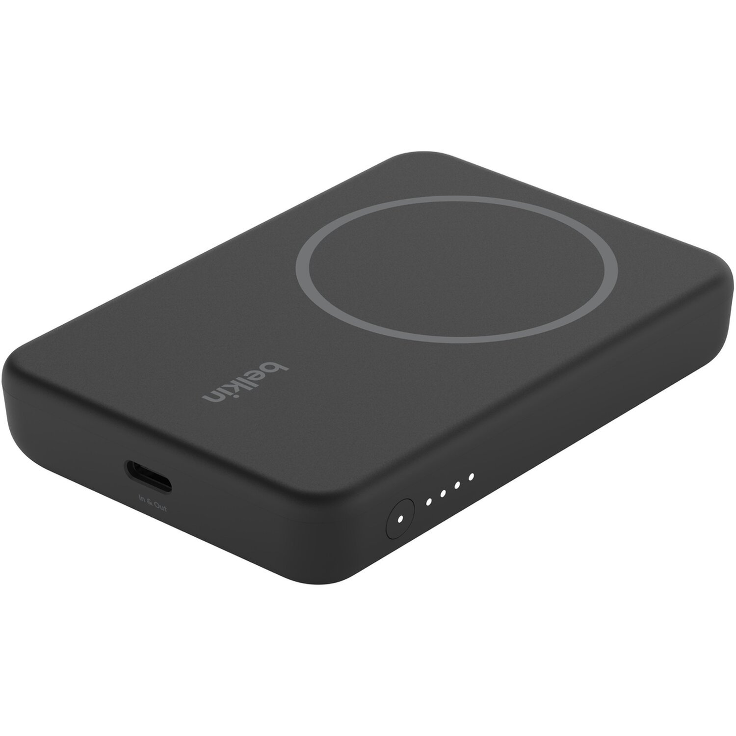 Портативний акумулятор Belkin 5000mAh MagSafe Wireless Black (BPD004BTBK)фото