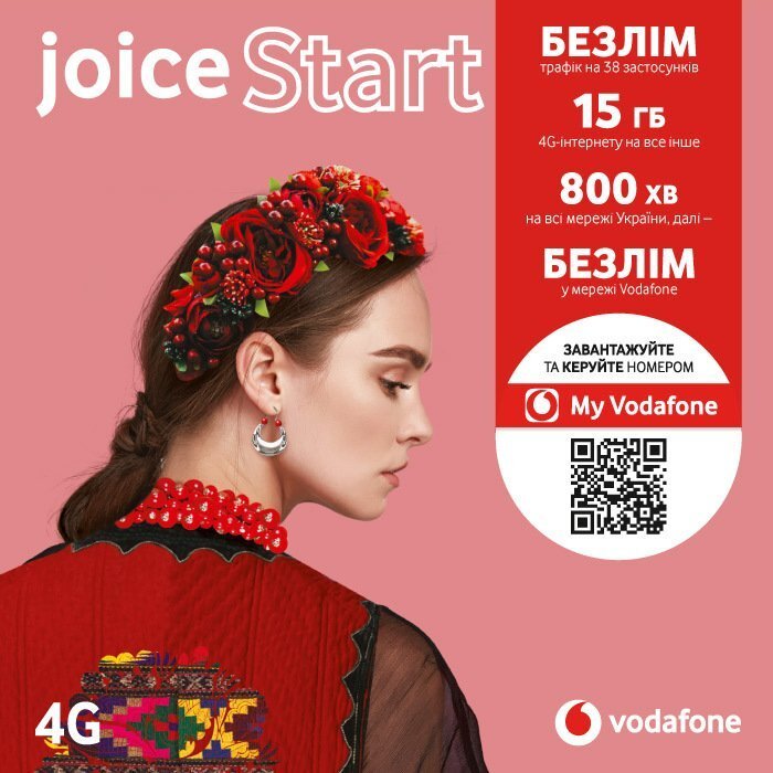 Стартовый пакет Vodafone Joice Start фото 
