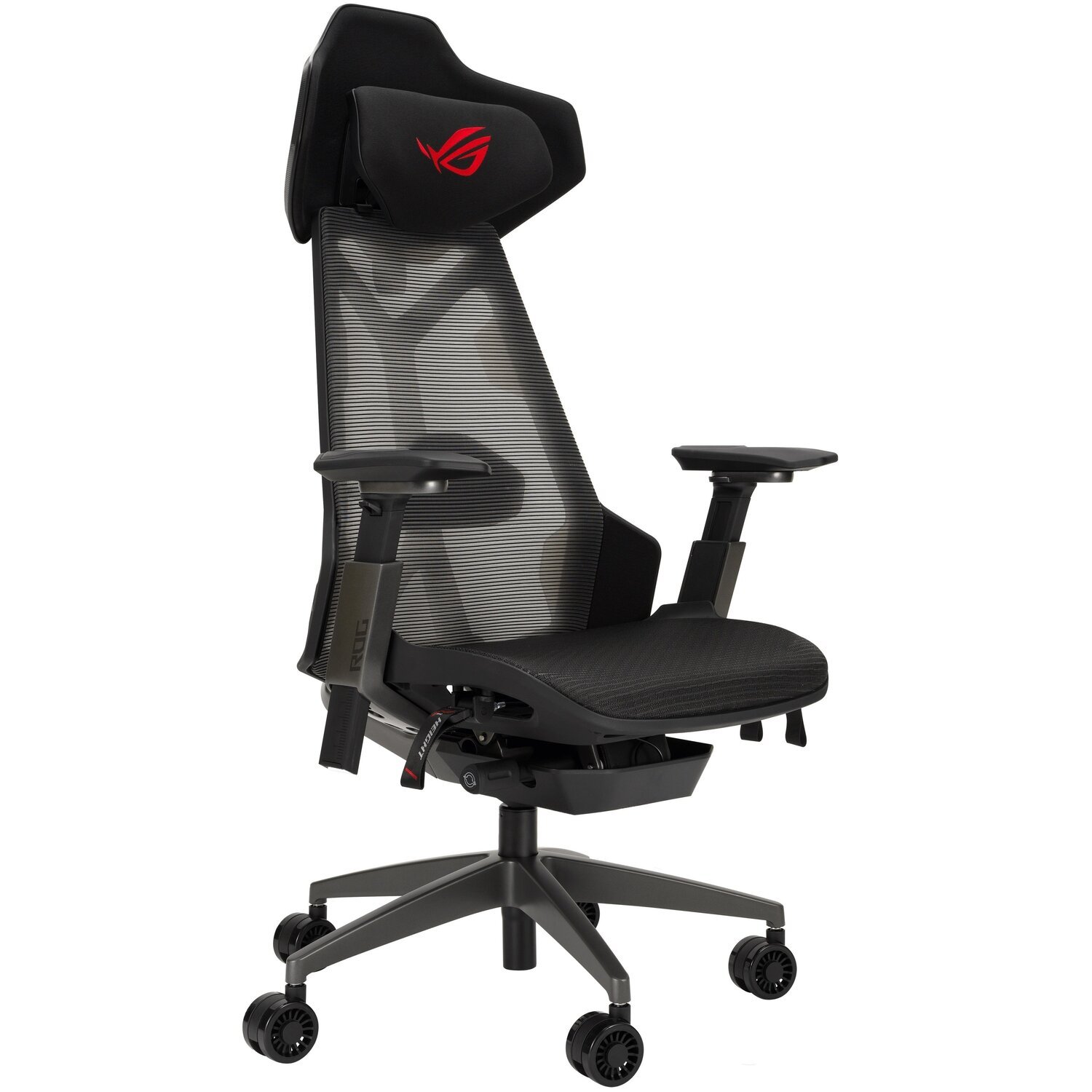 Игровое кресло ASUS ROG Destrier Ergo SL400 Black фото 