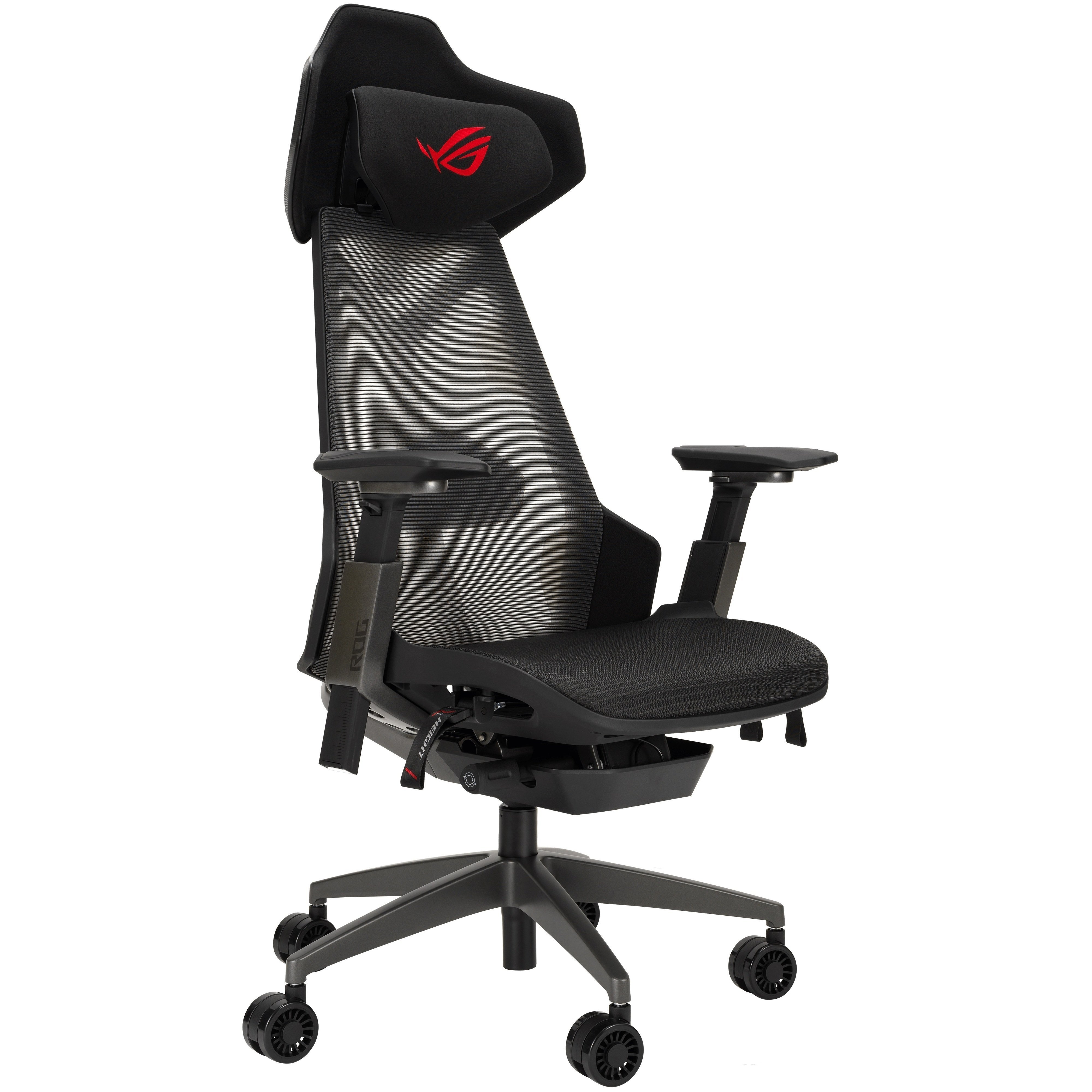 Игровое кресло ASUS ROG Destrier Ergo SL400 Black фото 1