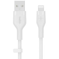 Кабель Belkin USB-A – Lightning, 3m, PVC, white (CAA008BT3MWH)
