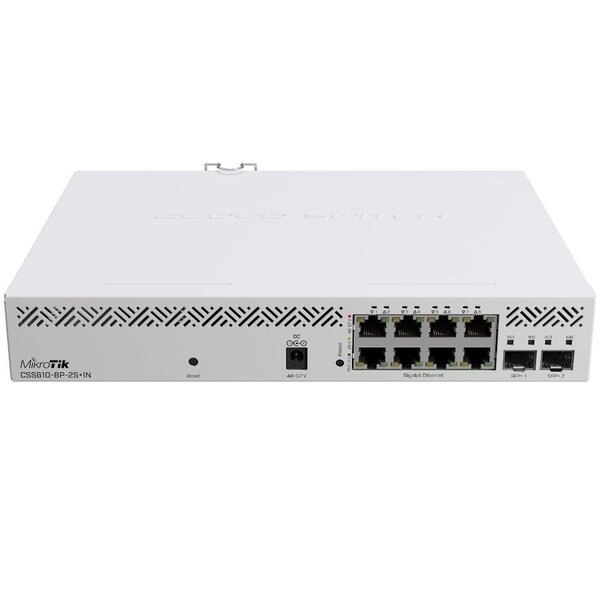 Коммутатор MikroTik Cloud Smart Switch CSS610-8P-2S+IN