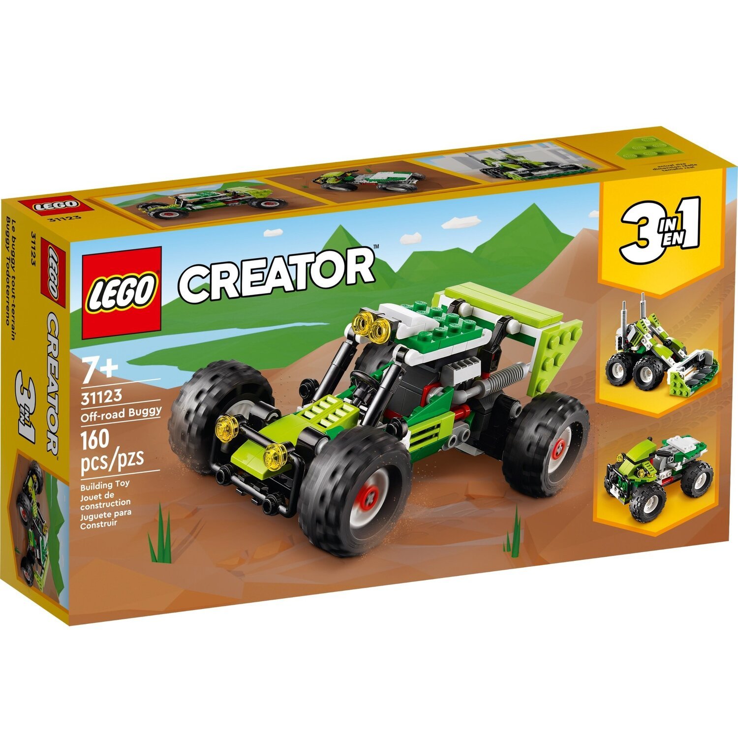 LEGO 31123 Creator Баги для бездорожья фото 