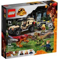 LEGO 76951 Jurassic World Перевозка пирораптора и дилофозавра