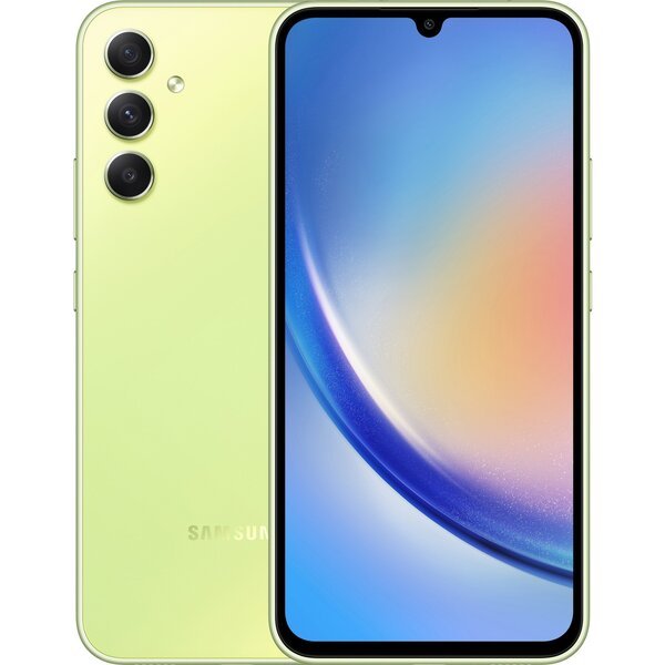 

Смартфон Samsung Galaxy A34 5G 6/128Gb Light Green (SM-A346ELGASEK)