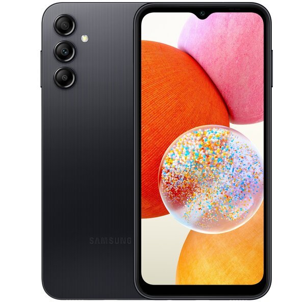 

Смартфон Samsung Galaxy A14 LTE 4/128Gb Black (SM-A145FZKVSEK)