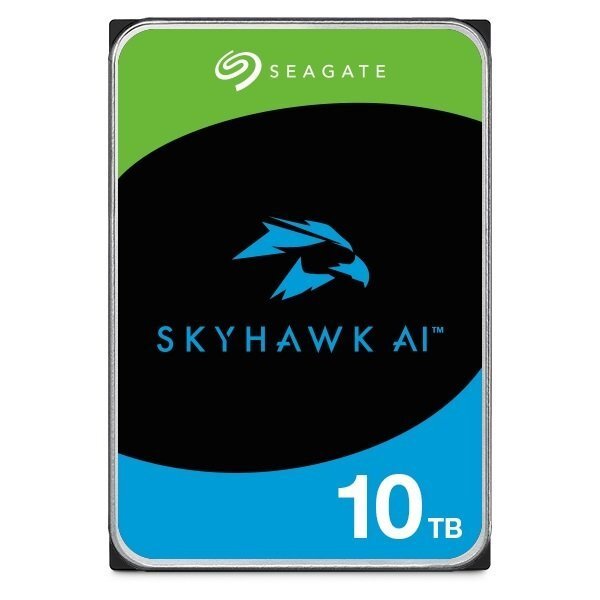 Жорсткий диск внутрішній SEAGATE 10TB 3.5" 7200 256MB SATA SkyHawk AI (ST10000VE001)фото1