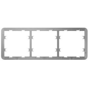 Рамка для выключателя на 3 секции Ajax Frame 3 seats for LightSwitch (000029757) фото 1