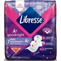 Гігієнічні прокладки Libresse Maxi Goodnight 7 шт