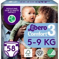 Підгузки Libero Comfort 5-9 кг Розмір: 3 58 шт
