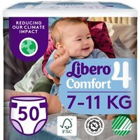 Підгузки Libero Comfort 7-11 кг Розмір 4 50 шт